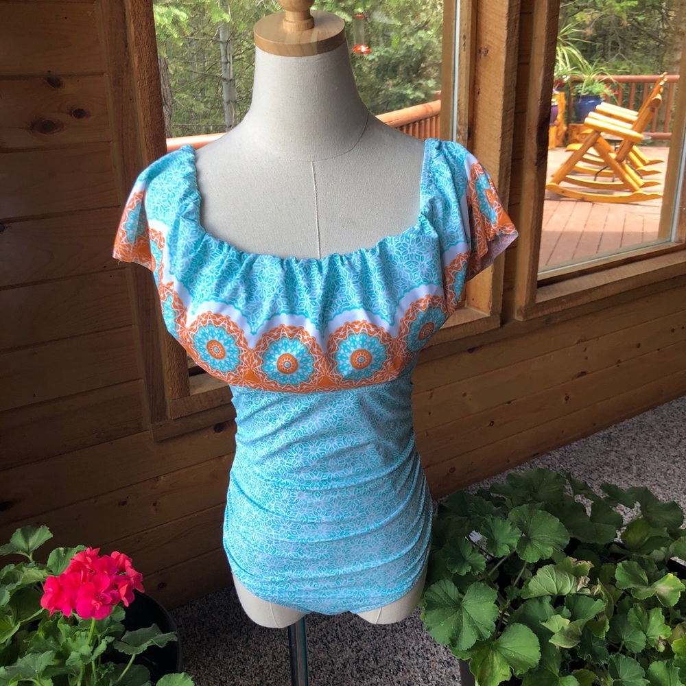 Cabana Life Swimsuit & Coverup Dress  Small - Picture 11 of 15